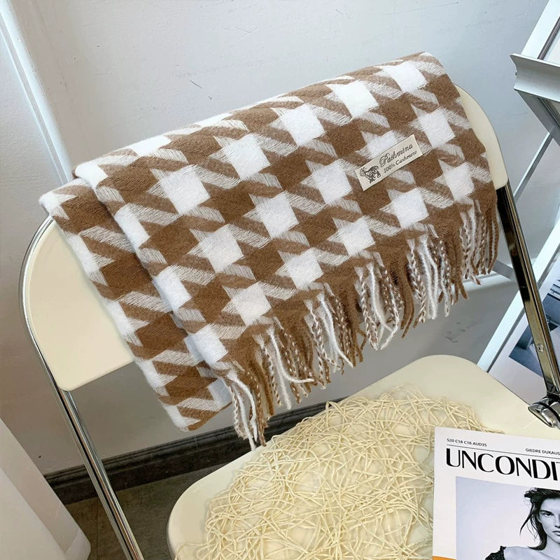 Brown Houndstooth 2
