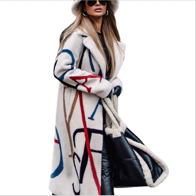 Women's Fall Winter Lapel Plus Size Oversized Trench Coat for Cold Weather Travel Office Spring Holiday