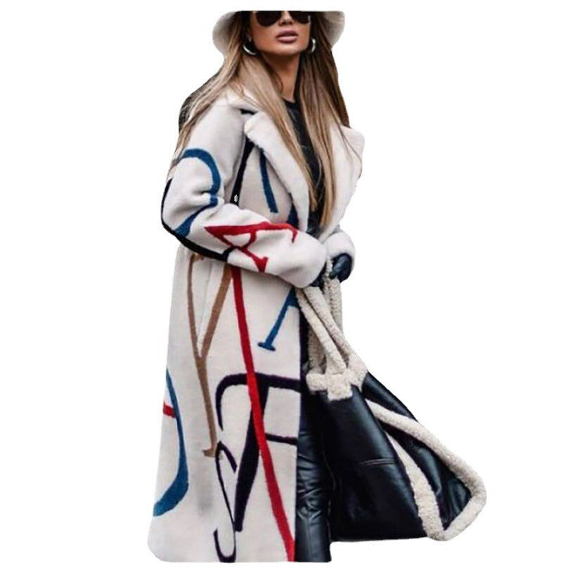 Women's Fall Winter Lapel Plus Size Oversized Trench Coat for Cold Weather Travel Office Spring Holiday