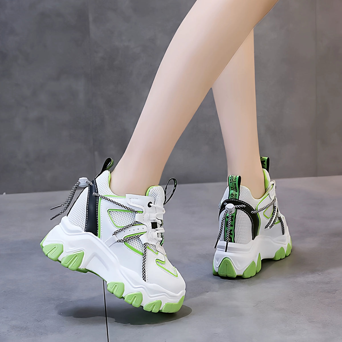 Hidden Lift Petite Dad Sneakers for Women