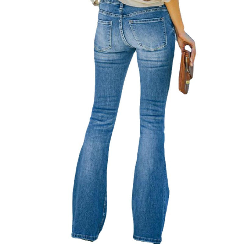 Women's Spring Summer Washed Slim-fit Clothing Top Outfit Weekend Everyday Fashion
