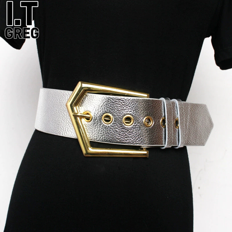 Women's Wide Waist-defining Slim-waist Dress Belt Blazer Waist-cinching Everyday Jeans for Date Night Gift Party Designer Office Vacation