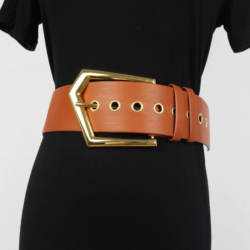 Women's Wide Waist-defining Slim-waist Dress Belt Blazer Waist-cinching Everyday Jeans for Date Night Gift Party Designer Office Vacation