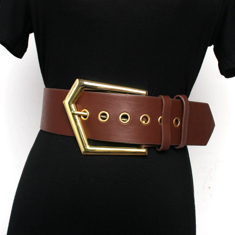 Women's Wide Waist-defining Slim-waist Dress Belt Blazer Waist-cinching Everyday Jeans for Date Night Gift Party Designer Office Vacation