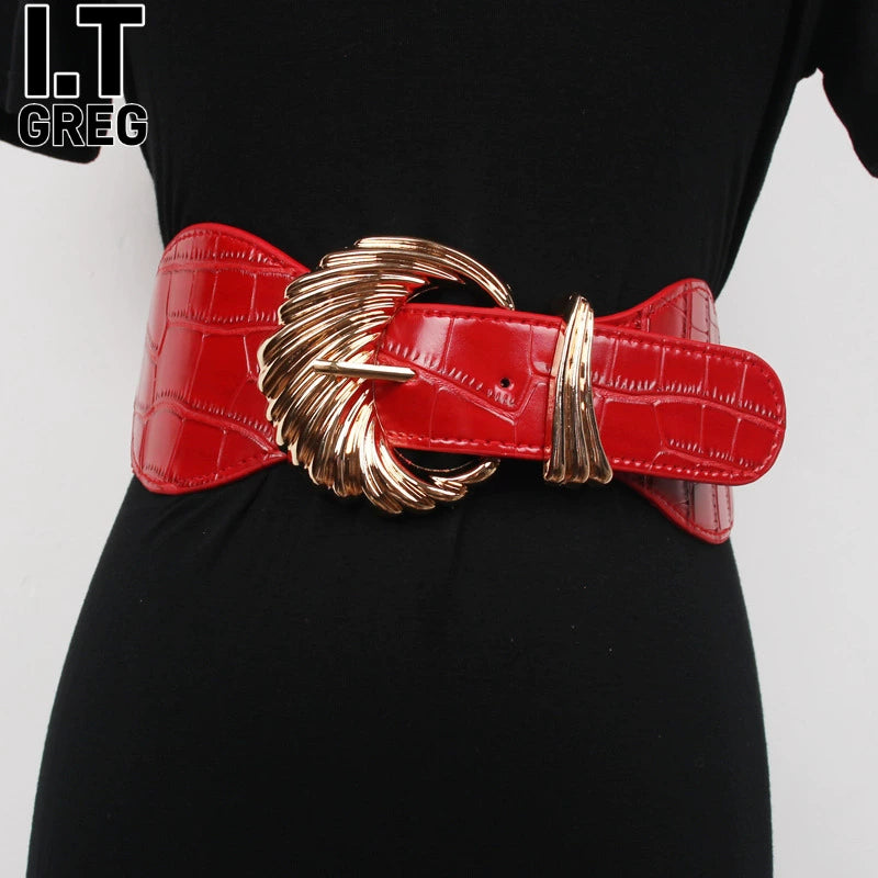 Women's Stretch Waist-defining Slim-waist Dress Belt Waist-cinching Everyday Jeans Gift Party Versatile Office Vacation