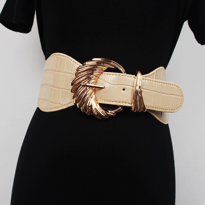 Women's Stretch Waist-defining Slim-waist Dress Belt Waist-cinching Everyday Jeans Gift Party Versatile Office Vacation