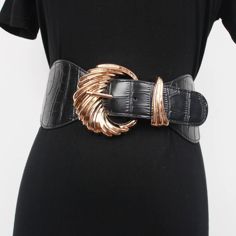Women's Stretch Waist-defining Slim-waist Dress Belt Waist-cinching Everyday Jeans Gift Party Versatile Office Vacation