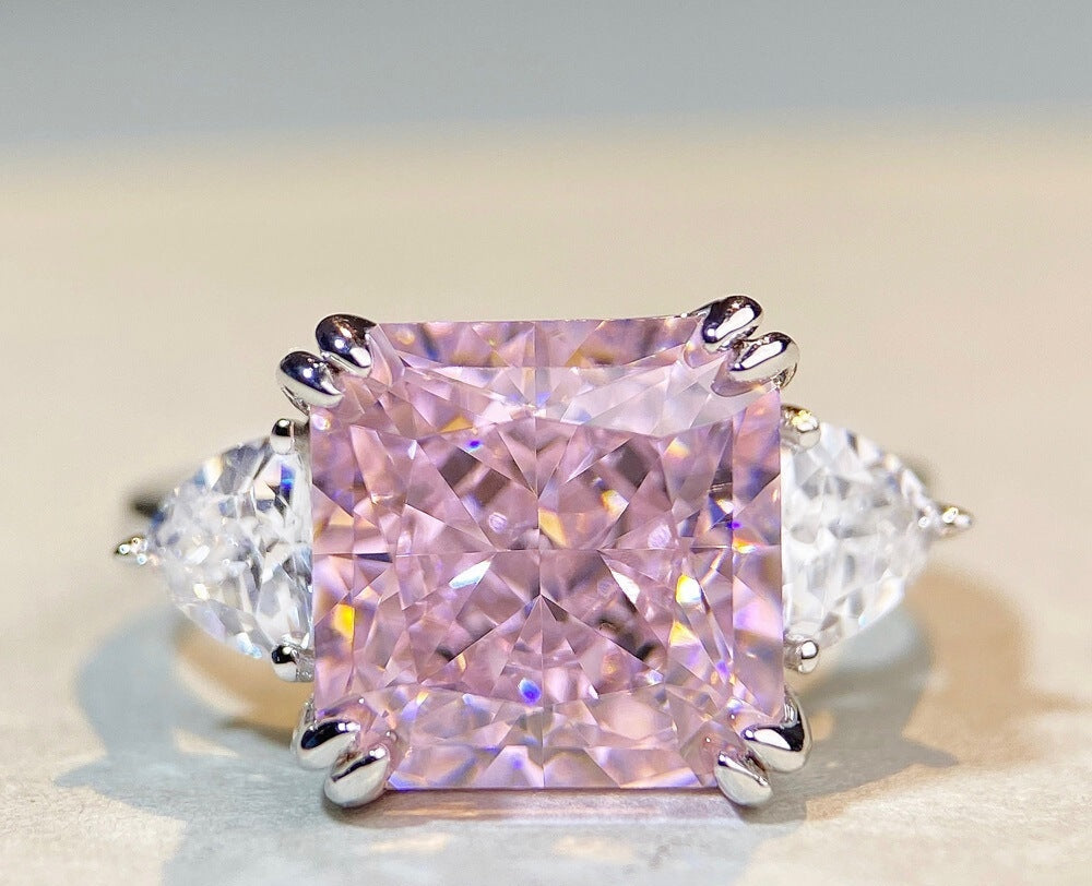 Cubic zirconia ring by Yoshan