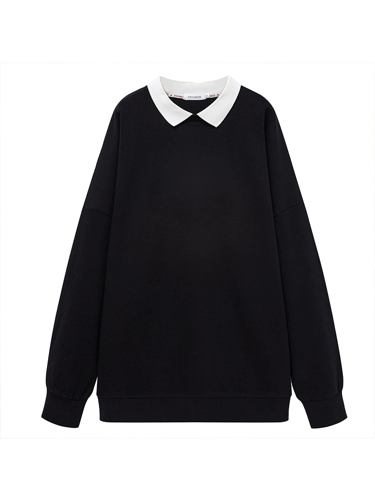 Women's Longline Lapel Plus Size Oversized Midi Hoodie Sweatshirt for Casual Streetwear Fall Travel and Weekend Everyday Date Night