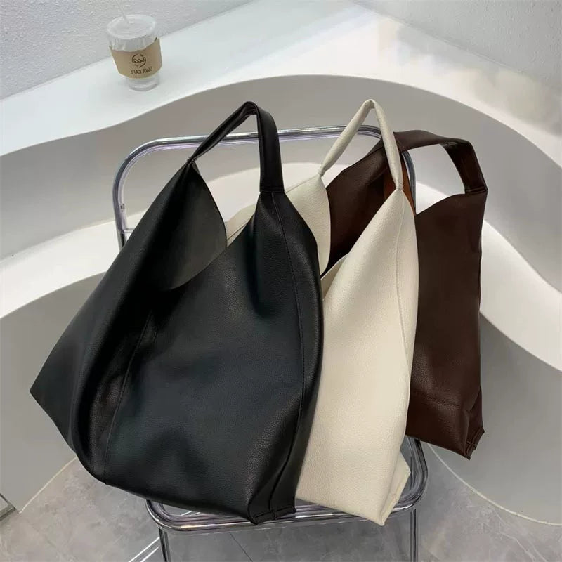 Women's Large-Capacity Fall Winter Office Workwear Relaxed Tote Bag Shoulder Crossbody Purse Work and Travel School