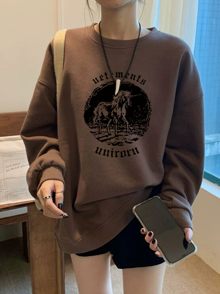 Women's Fall Winter Longline Plus Size Oversized Midi Retro Hoodie Sweatshirt for Casual Streetwear Travel and Weekend Everyday Date Night Holiday Party