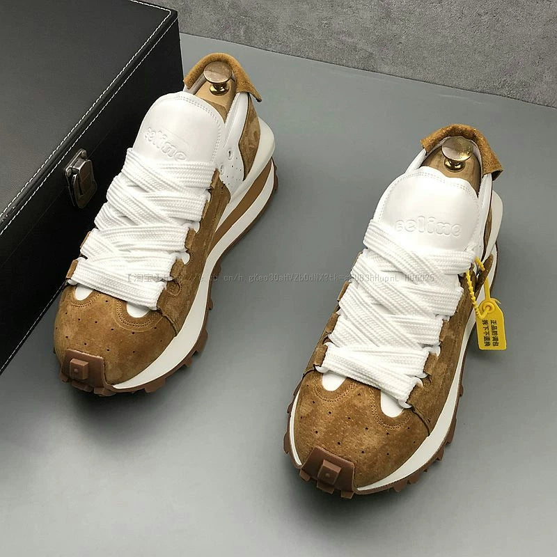 Light Camel / 38 Standard Leather Shoe Size