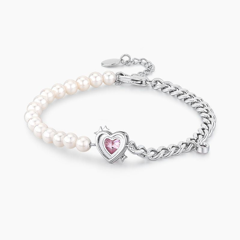 Faux pearl bracelet by Yoshan, detail view 3