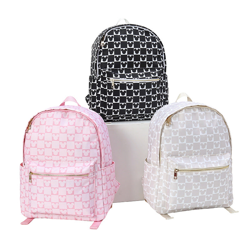 Large-Capacity Casual Backpack Travel School Bag Work Weekend Duffel Small Purse