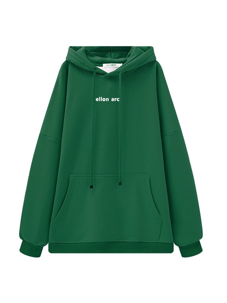 Women's Fall Winter Longline Thickened Fleece-Lined Plus Size Oversized Midi Hoodie Sweatshirt for Casual Streetwear Travel and Weekend