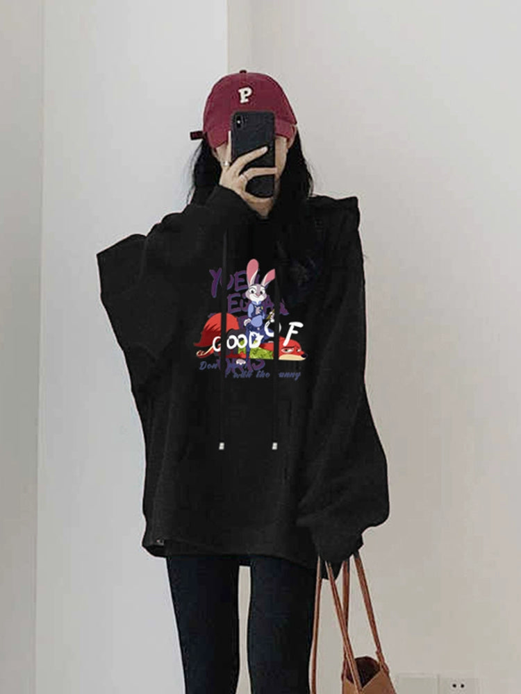 Women's Black Longline Plus Size Oversized Midi Hoodie Sweatshirt for Casual Streetwear Fall Travel and Weekend Everyday Date Night