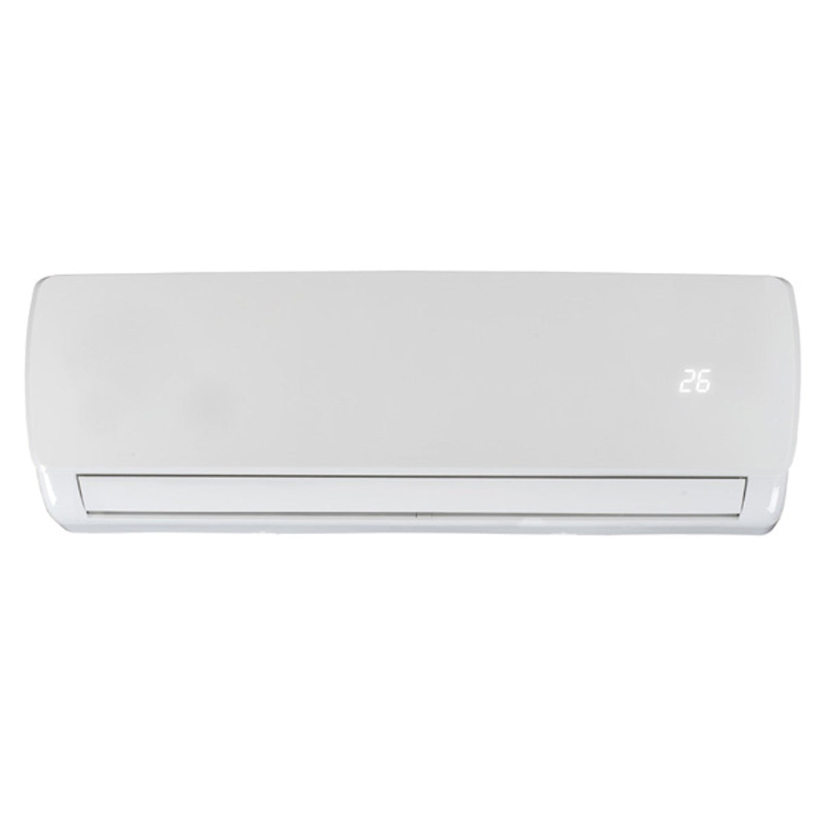 Airbrisk 9,000 BTU R410A Ductless Mini Split Air Conditioner for Bedroom and Living Room Home Cooling