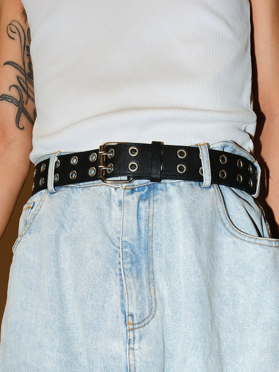 Women's Y2k Punk Minimalist No-hole Belt Everyday Jeans for Date Night Gift Party Designer Office Vacation