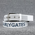 Women's Laser-cut Leather Waist Belt for Date Night Gift Party Everyday Wear Designer Office Vacation