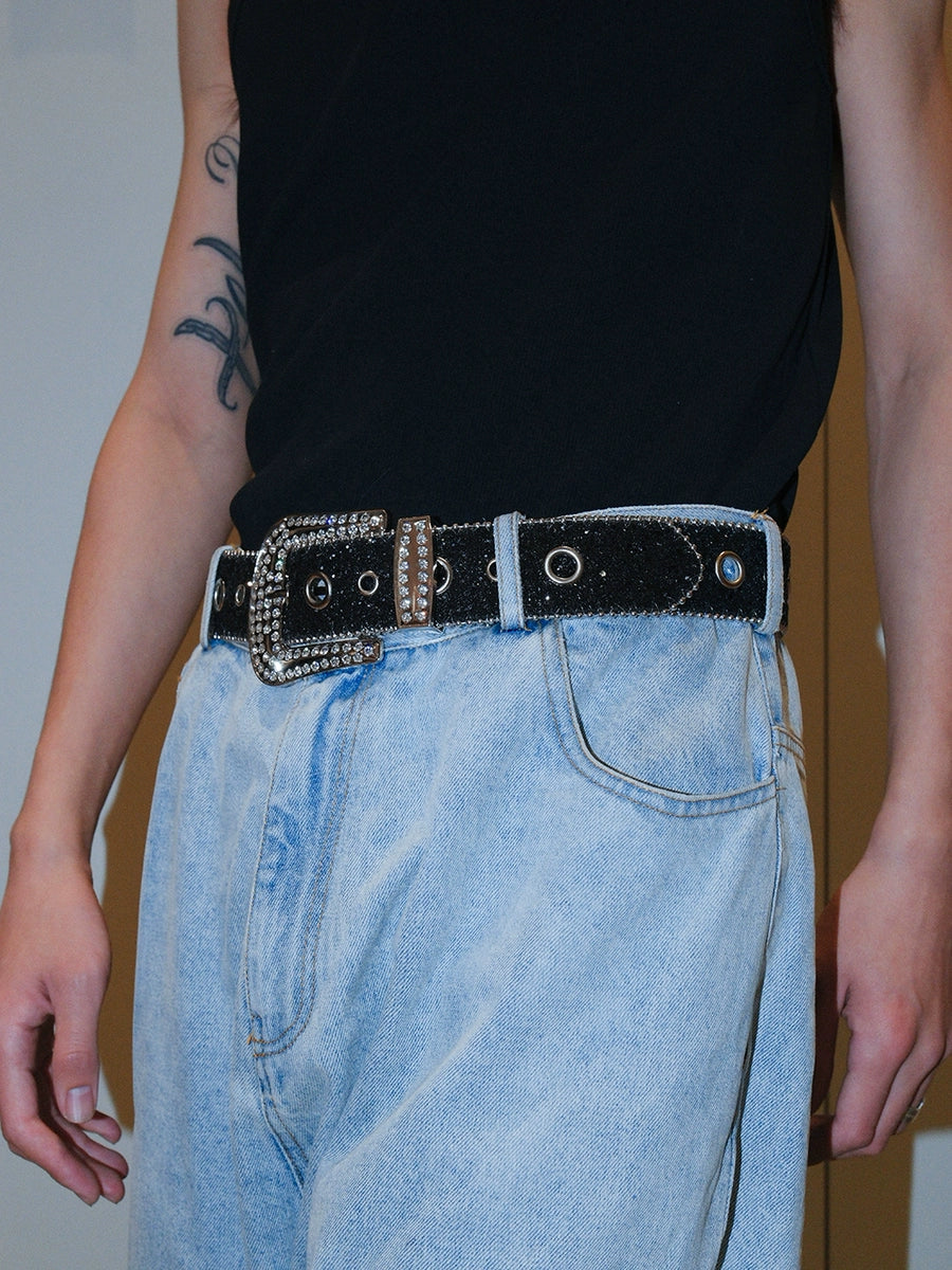 Women's Y2k Subculture Hip-hop Crystal Waist Belt Gift Party Everyday Wear Designer Office Vacation