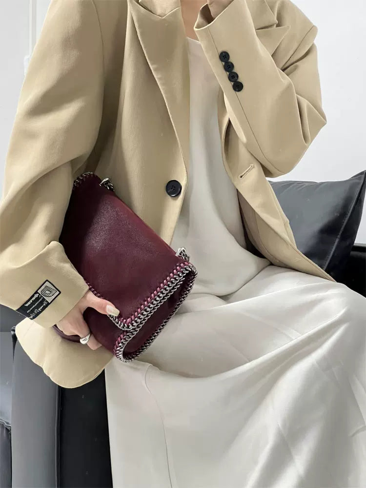 Women's Office Zip Workwear Shoulder Bag for Everyday Use Travel School Seasonal Look Weekend Date Night