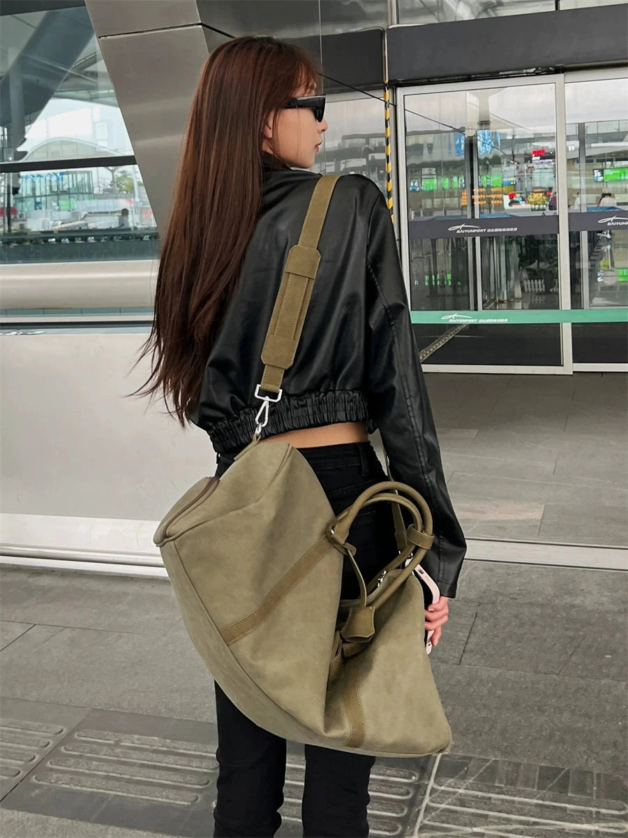 Women's Canvas Boston Bag Pillow Handbag Purse Work Travel Everyday Purse Everyday Fashion Style for Women