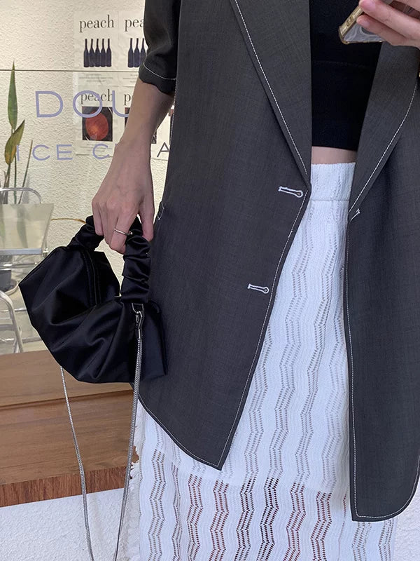 Women's Nylon Canvas Dumpling Bag Crossbody Purse for Travel and Sightseeing Everyday Casual Streetwear Date Night Office