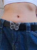 Women's Y2k Minimalist Crystal Retro Casual Waist Belt for Date Night Gift Party Designer Office Everyday