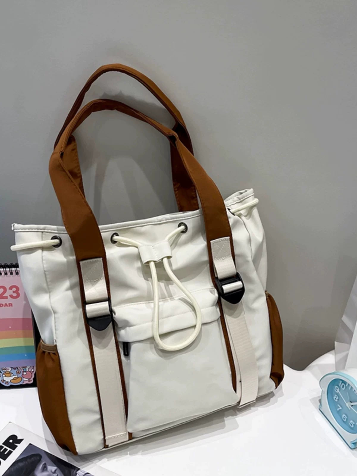 Women's Large-Capacity Office Workwear Tote Bag Shoulder Crossbody Purse Work and Travel School