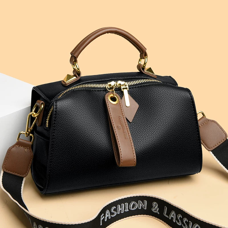 Women's Large-capacity Soft Spring Summer Boston Bag Pillow Handbag Purse Work Travel Everyday Purse