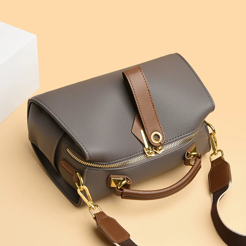 Women's Large-capacity Soft Spring Summer Boston Bag Pillow Handbag Purse Work Travel Everyday Purse