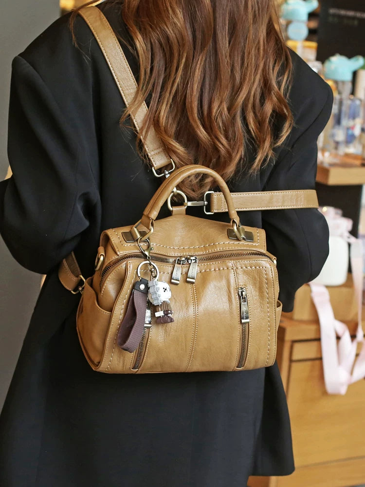 Women's Soft Casual Boston Bag Pillow Handbag Purse Work Travel Everyday Purse Everyday Fashion Style for Women