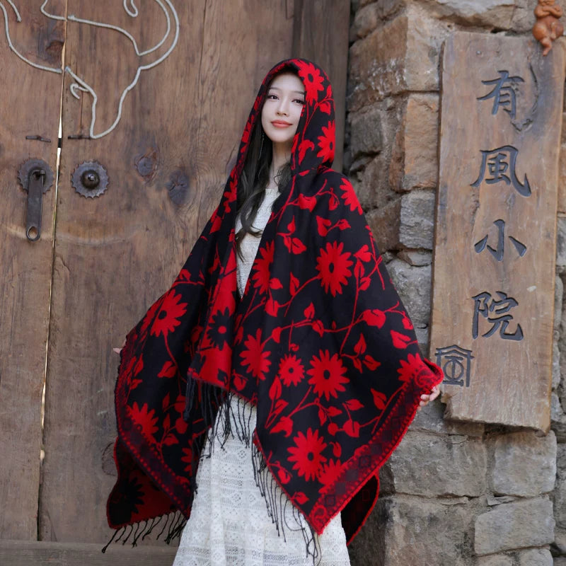 Black/Red -E17with Hood
