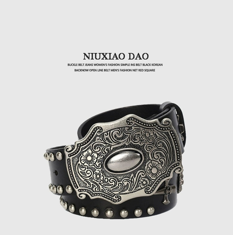 Women's Punk Rock Hip-hop Leather Waist Belt for Date Night Gift Party Everyday Wear Designer Office Vacation