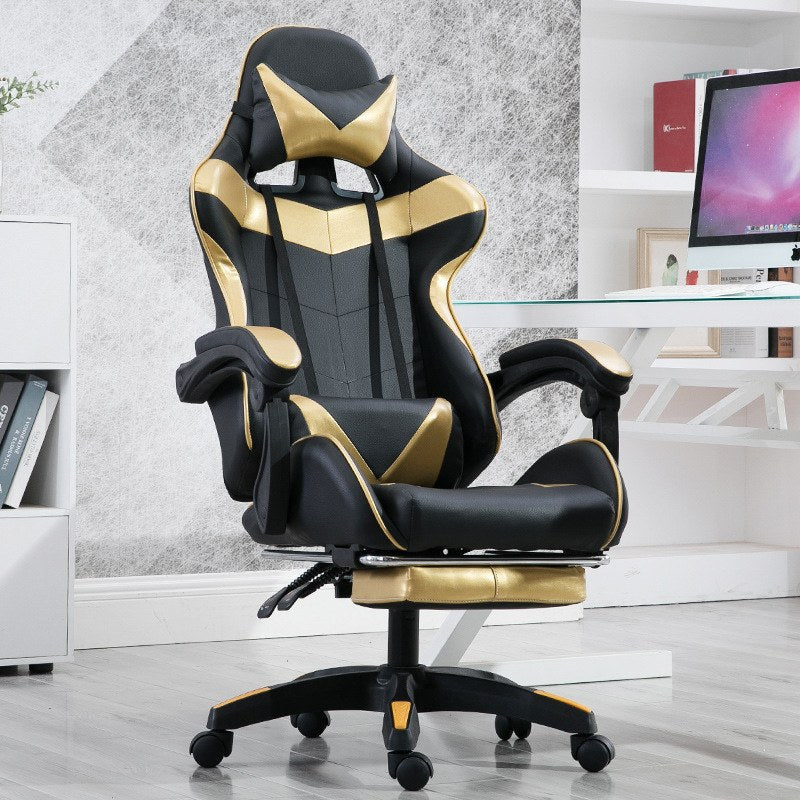 JY 1069 Footrest Reclining Gaming Chair for Home Office Study Desk and Long Sitting Sessions