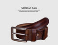 Women's Leather Retro Casual Waist Belt for Date Night Gift Party Versatile Designer Office Everyday