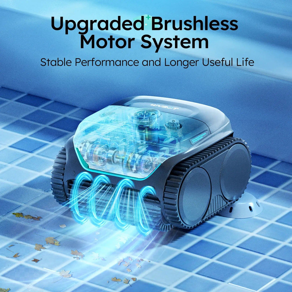 WYBOT C2 Robotic Pool Cleaner for Inground and Above Ground Home Swimming Pools for Daily Home Use