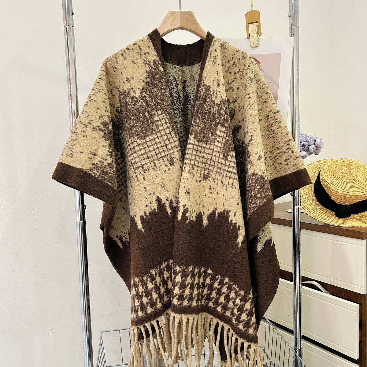 Coffee Houndstooth f35