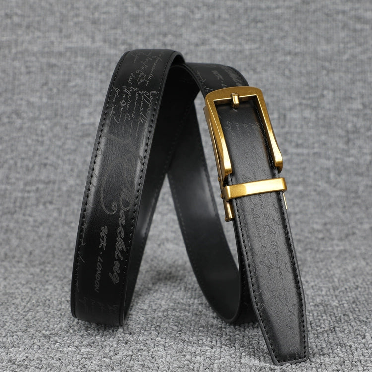 Women's Pin Buckle Automatic Laser-cut Leather Waist Belt for Date Night Gift Party Designer Office Everyday