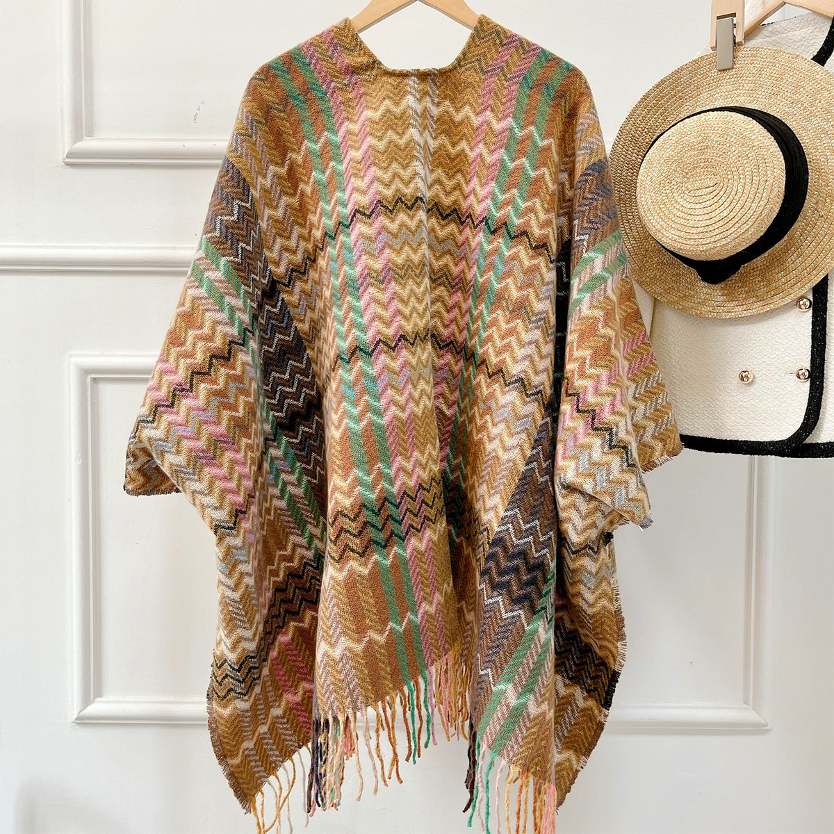 Khaki Striped -E44