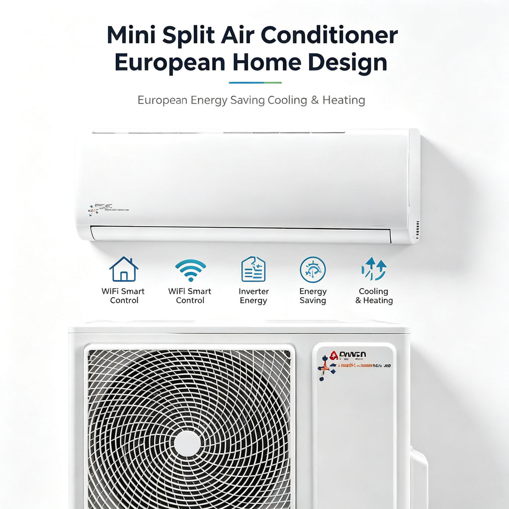 AC Smart WiFi R32 Inverter Split Air Contioner Ductless Mini Split Air Conditioner