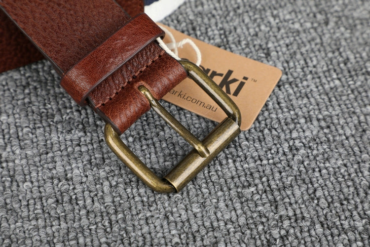 Women's Pin Buckle Canvas Leather Casual Waist Belt for Date Night Gift Party Versatile Designer Office Everyday