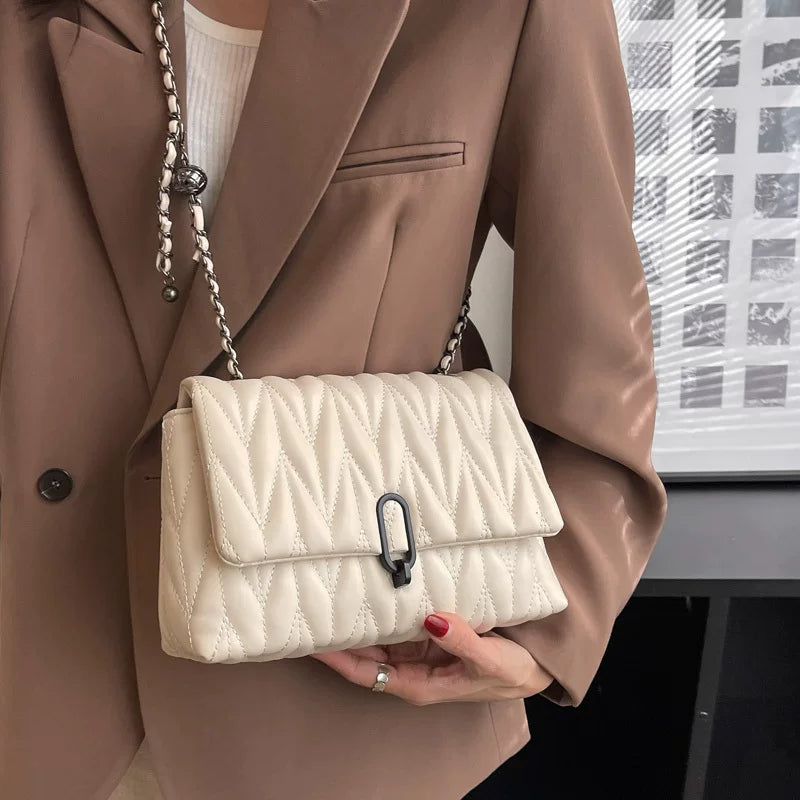 Women's Office Tweed-Style Workwear Crossbody Bag for Travel and Sightseeing Everyday Casual Streetwear Date Night School