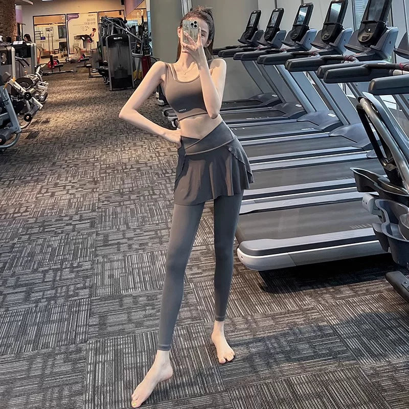 Grey piece only pants / S
