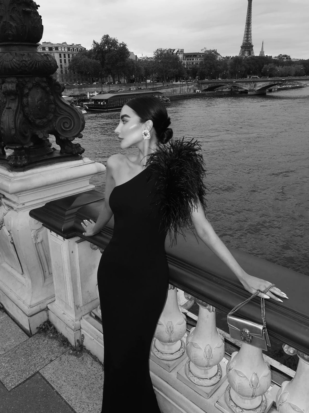 Women's Black Maxi Evening Dress Formal Midi Dress Party Dress Formal Party Wedding Guest Dress