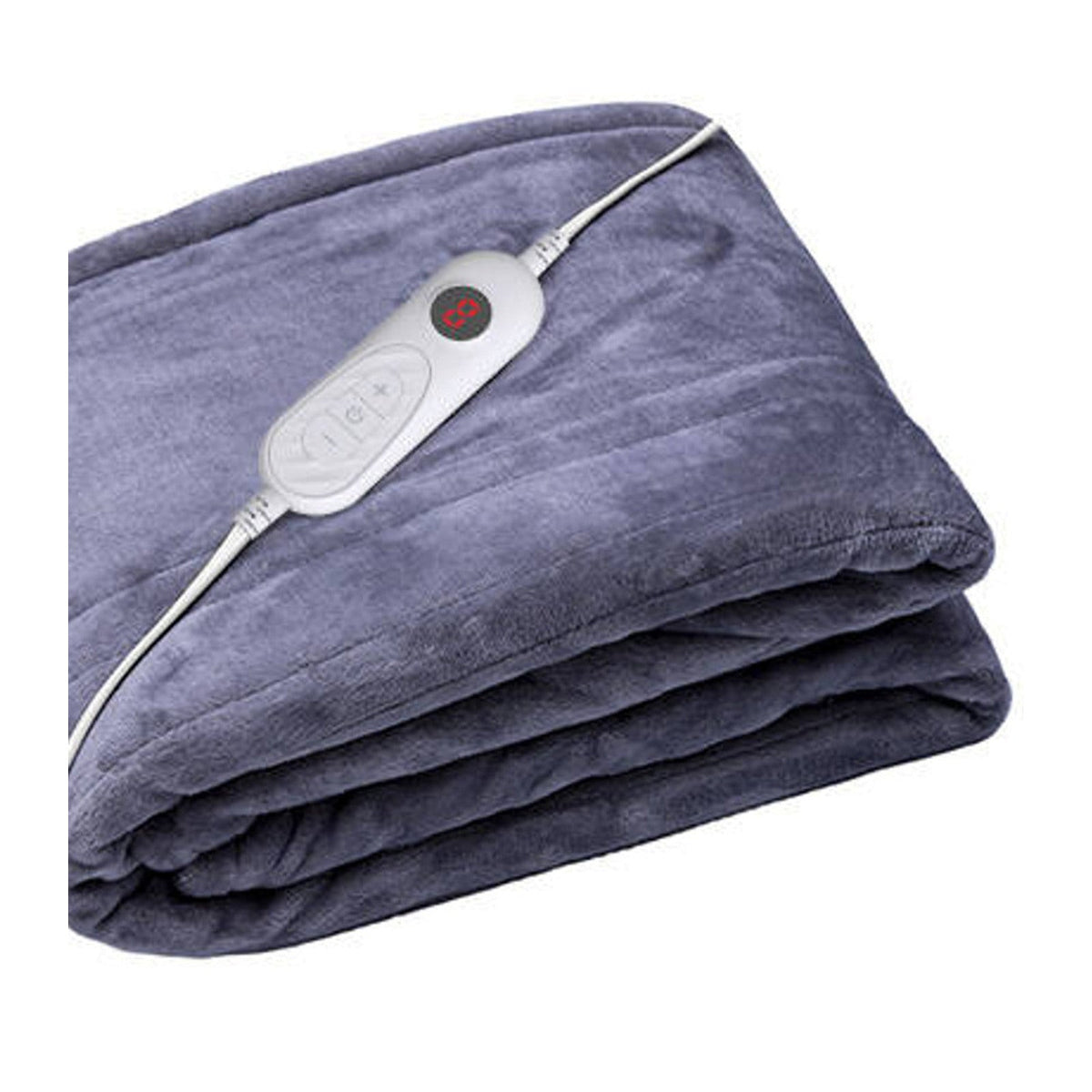 Bellavie NA-T1911B Heated Throw Blanket 50 x 60 in with Temperature Controller for Winter Bedroom