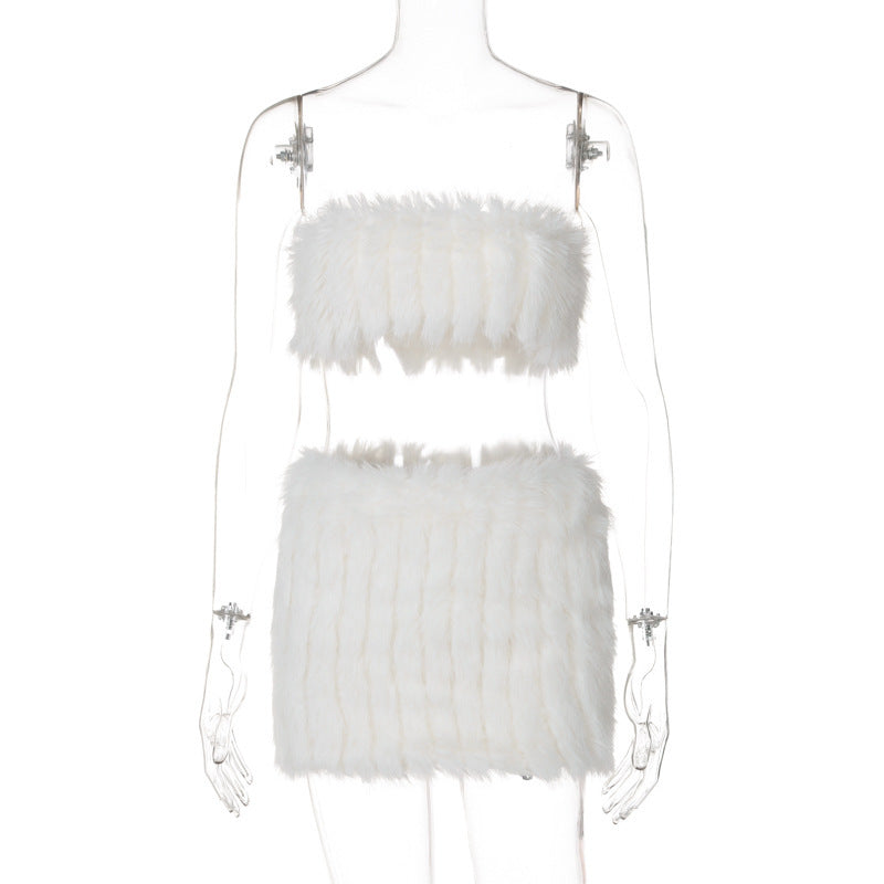 Women's Streetwear Bodycon Fuzzy Evening Gown Formal Party Dress for Black Tie Versatile