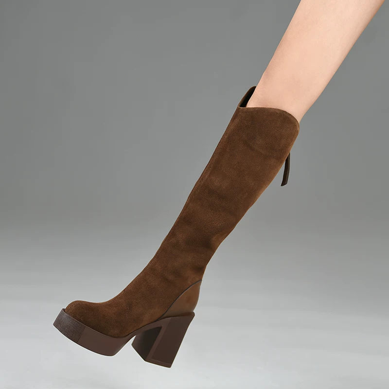 Brown (fleece lining) / EU 34