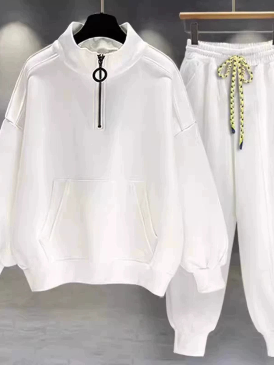 Men's Turtleneck Fall Winter Fleece-Lined Oversized Korean-Style Casual Hoodie Sweatshirt for Layering in Spring Streetwear Travel and Weekend