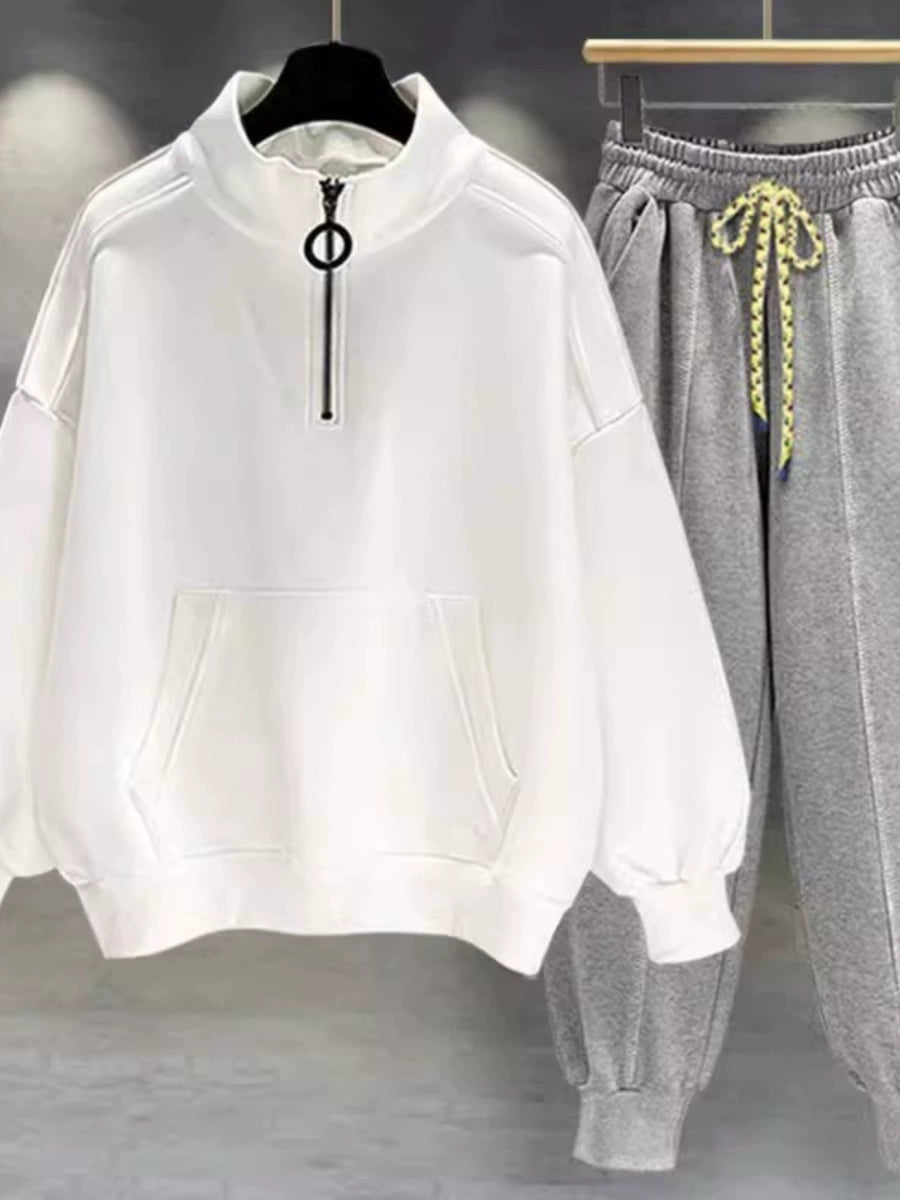 Men's Turtleneck Fall Winter Fleece-Lined Oversized Korean-Style Casual Hoodie Sweatshirt for Layering in Spring Streetwear Travel and Weekend